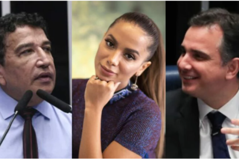Magno Malta a Pacheco, sobre convite a Anitta: ‘Você tá doido?’