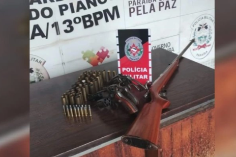 Polícia fecha oficina de fabricação ilegal de armas de fogo, em Ibiara