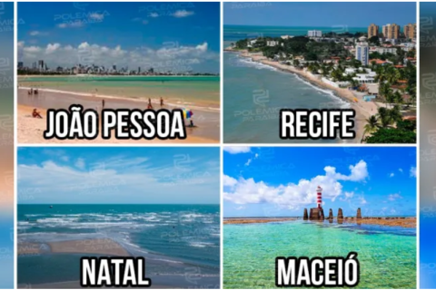 Além de João Pessoa, outras capitais do NE tem grande parte das praias impróprias para banho; confira