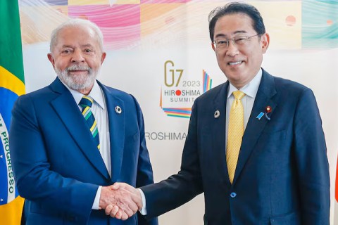 Lula recebe primeiro-ministro japonês e vai discutir transição energética e meio ambiente