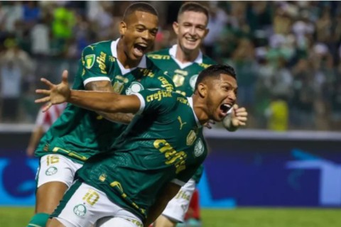 Palmeiras enfia 5 a 0 no Liverpool-URU e encaminha vaga nas oitavas da Libertadores - VEJA OS GOLS