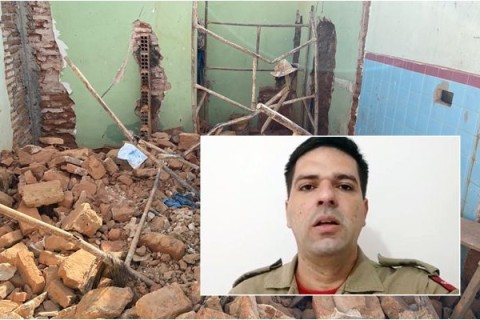 Comandante do Corpo de Bombeiros fala sobre resgate de homens soterrados em obra que desabou no centro de Patos