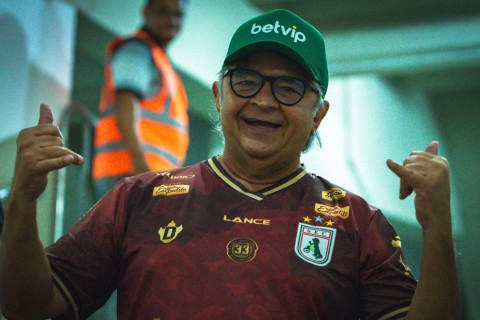 Presidente do Sousa afirma que foi prejudicado pela arbitragem contra Bragantino; vídeo
