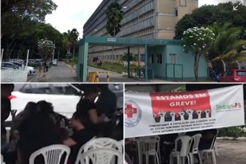 Greve nos Hospitais Universitários Federais da PB já começa a afetar atendimento e internações