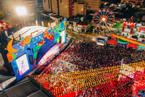 Noite de São João em Campina Grande: Parque do Povo tem shows de Eliane e Banda Magníficos nesta segunda-feira; confira a programação completa