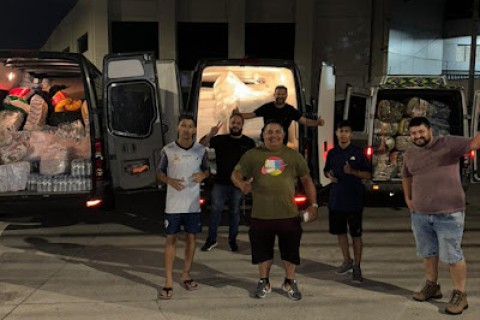 Itaporanguense Paulinho de Zié e amigos se unem e arrecadam 6 toneladas de doações para levar ao RS