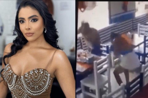 TRAGÉDIA: Ex-candidata a Miss é assassinada a tiros em restaurante - VEJA O VÍDEO