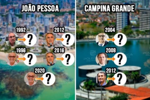 JP/CG: Conheça os candidatos a prefeito que venceram no primeiro turno e se deram mal no segundo