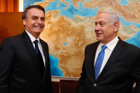 Netanyahu convidou Bolsonaro para ir a Israel uma semana após declarar Lula ‘persona non grata’